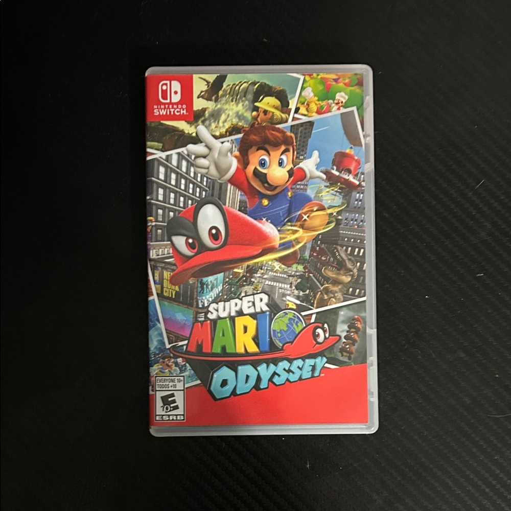 Nintendo Super Mario Odyssey - Vibrant Red Cover